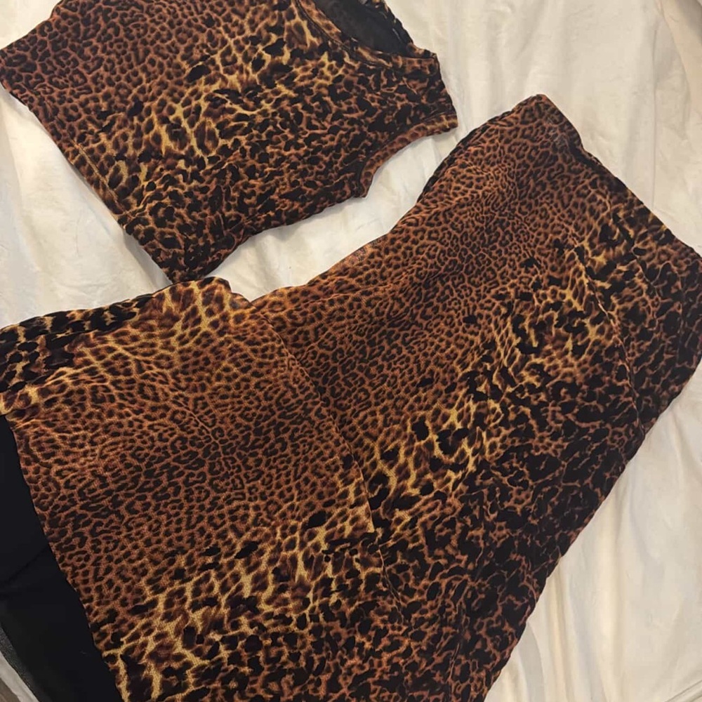 Jean Paul Gaultier Animal Print Top